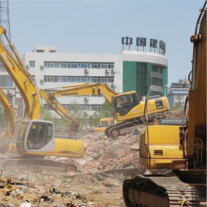 專業混凝土建筑拆除與城市生活垃圾經營服務，資質保障安全高效